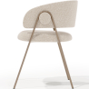 Buy Dining Chair - Upholstered in Fabric - Karen Beige 61151 in the Europe