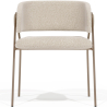Buy Dining Chair - Upholstered in Fabric - Karen Beige 61151 - in the EU