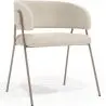 Buy Dining Chair - Upholstered in Fabric - Karen Beige 61151 - in the EU