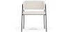 Buy Dining chair - Upholstered in Bouclé Fabric - Manar White 61153 - in the EU