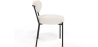 Buy Dining Chair - Upholstered in Bouclé Fabric - Simo White 61154 - in the EU