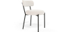 Buy Dining Chair - Upholstered in Bouclé Fabric - Simo White 61154 in the Europe