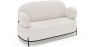 Buy 2/3-Seater Sofa - Upholstered in Bouclé Fabric - Munum White 61155 in the Europe