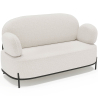 Buy 2/3-Seater Sofa - Upholstered in Bouclé Fabric - Munum White 61155 in the Europe