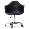 Buy Office Chair with Armrests - Desk Chair with Castors - Emery Black 14498 - in the EU