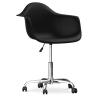 Buy Office Chair with Armrests - Desk Chair with Castors - Emery Black 14498 at MyFaktory
