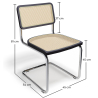 Buy Dining Chair Boho Bali- Polypropylene - Shive Black 61164 at MyFaktory