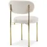 Buy Dining Chair - Upholstered in Bouclé Fabric - Ara White 61165 - in the EU