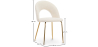 Buy Dining Chair - Upholstered in Bouclé Fabric - Maeve White 61167 in the Europe