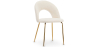 Buy Dining Chair - Upholstered in Bouclé Fabric - Maeve White 61167 in the Europe