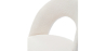 Buy Dining Chair - Upholstered in Bouclé Fabric - Maeve White 61167 home delivery