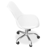 Buy Tulip swivel office chair with wheels White 58487 in the Europe
