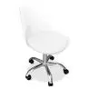 Buy Tulip swivel office chair with wheels White 58487 home delivery