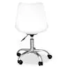 Buy Tulip swivel office chair with wheels White 58487 at MyFaktory