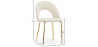 Buy Dining Chair - Upholstered in Velvet - Maeve Cream 61168 with a guarantee