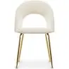 Buy Dining Chair - Upholstered in Velvet - Maeve Cream 61168 - in the EU
