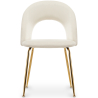 Buy Dining Chair - Upholstered in Velvet - Maeve Cream 61168 - in the EU