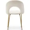 Buy Dining Chair - Upholstered in Velvet - Maeve Cream 61168 - prices