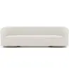 Buy 4/5 Seater Sofa - Bouclé Fabric Upholstery - Treya White 60662 - in the EU