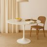 Buy Round Fiberglass Tulipa Table - 120cm White 15418 - prices