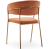 Buy Dining chair - Upholstered in Velvet - Lona Light grey 61147 in the Europe