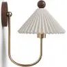Buy Wall Lamp Aged Gold - Vintage Wall Sconce - Lumivie White 61213 - in the EU