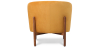 Buy Velvet Upholstered Armchair with Wood - Ebbe Mustard 61215 with a guarantee