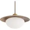 Buy Ceiling Pendant Lamp - Wood - Hapa Natural 61218 home delivery