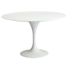 Buy Round Fiberglass Tulipa Table - 110cm White 29845 - prices