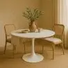 Buy Round Fiberglass Tulipa Table - 110cm White 29845 - prices