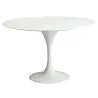 Buy Round Fiberglass Tulipa Table - 110cm White 29845 at MyFaktory