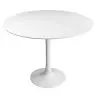 Buy Round Fiberglass Tulipa Table - 110cm White 29845 home delivery