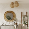 Buy Ceiling Lamp - Boho Bali Ceiling Light - Memu Aged Gold 60679 - in the EU