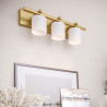 Buy Aged Gold Wall Lamp - 3-Light Sconce - Senda Aged Gold 60682 in the Europe