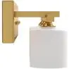 Buy Aged Gold Wall Lamp - 3-Light Sconce - Senda Aged Gold 60682 - in the EU