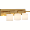 Buy Aged Gold Wall Lamp - 3-Light Sconce - Senda Aged Gold 60682 at MyFaktory