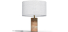 Buy Table Lamp with Marble Base - Luyer White 60663 - in the EU
