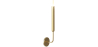 Buy Wall Sconce Candle Lamp in Gold - Reine Aged Gold 60666 home delivery