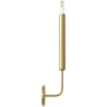 Buy Wall Sconce Candle Lamp in Gold - Reine Aged Gold 60666 - in the EU