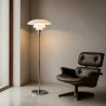 Buy PL 4/3 Floor Lamp - Steel and Glass Steel 15228 in the Europe