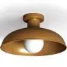 Buy Ceiling Lamp - Vintage Wall Light - Sine Aged Gold 60677 - in the EU