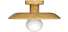 Buy Ceiling Lamp - Wooden Wall Light - Goodman Natural 60675 home delivery