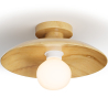 Buy Ceiling Lamp - Wooden Wall Light - Goodman Natural 60675 with a guarantee