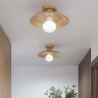 Buy Ceiling Lamp - Wooden Wall Light - Goodman Natural 60675 in the Europe