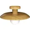 Buy Ceiling Lamp - Wooden Wall Light - Goodman Natural 60675 - in the EU