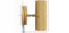 Buy Wooden Wall Lamp Sconce - Maque Natural 60667 at MyFaktory