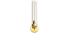 Buy Wall Sconce Candlestick Lamp - Gold - Pryi Aged Gold 60669 with a guarantee