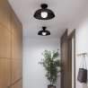 Buy Ceiling Lamp - Black Ceiling Fixture - Sine Black 60678 - prices