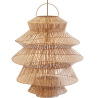 Buy Rattan Pendant Lamp - Boho Bali - Hydun Natural 61224 at MyFaktory