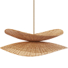 Buy Rattan Hanging Lamp - Boho Bali - Futaw Natural 61225 - in the EU